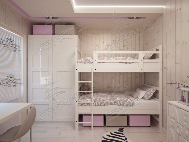 Дизайн детской комнаты в Екатеринбурге